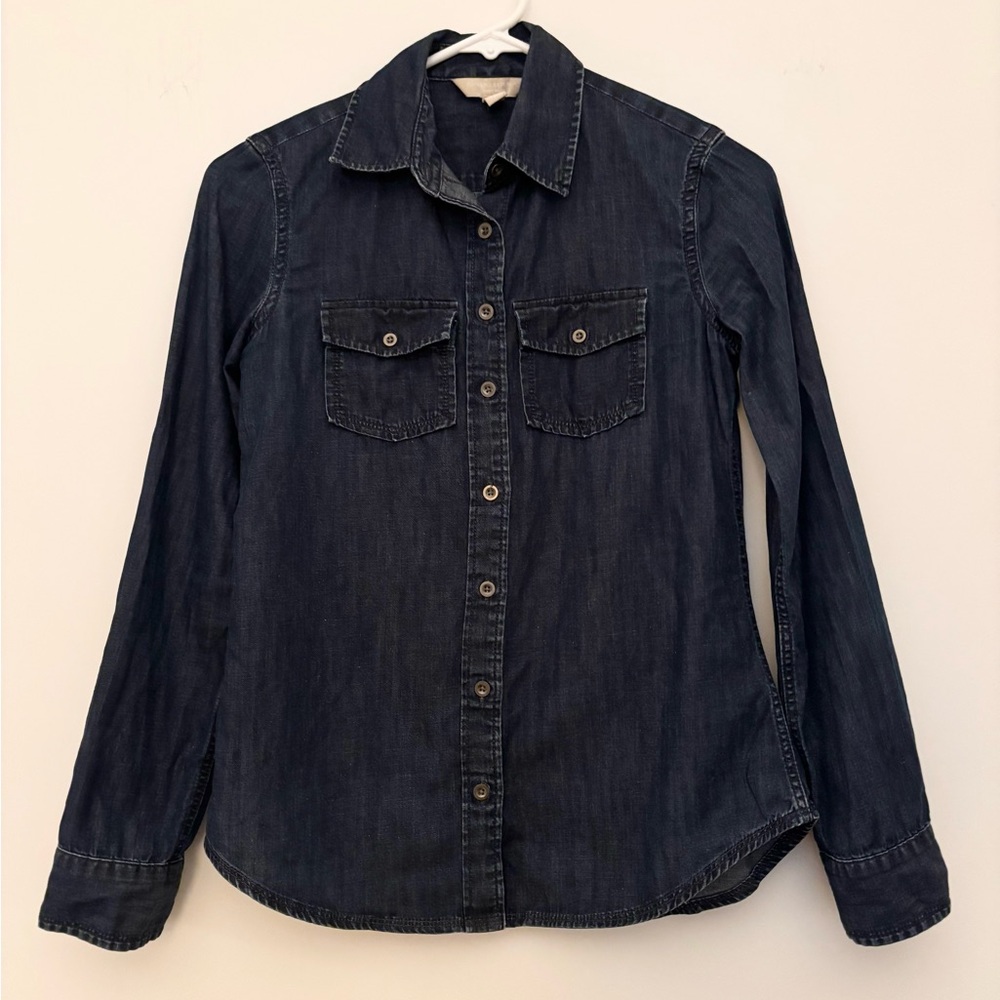 Banana Republic Denim Button-Up Shirt